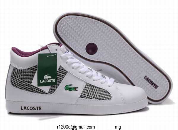 chaussures lacoste homme pas cher